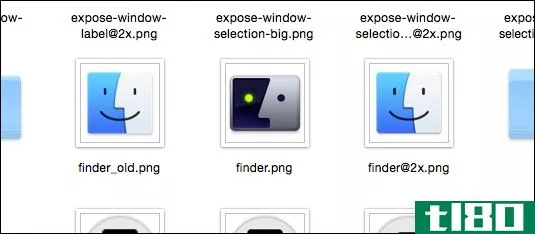 如何在OSX中更改finder的dock图标