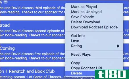 如何通过限制podcast下载来节省mac或iphone上的空间