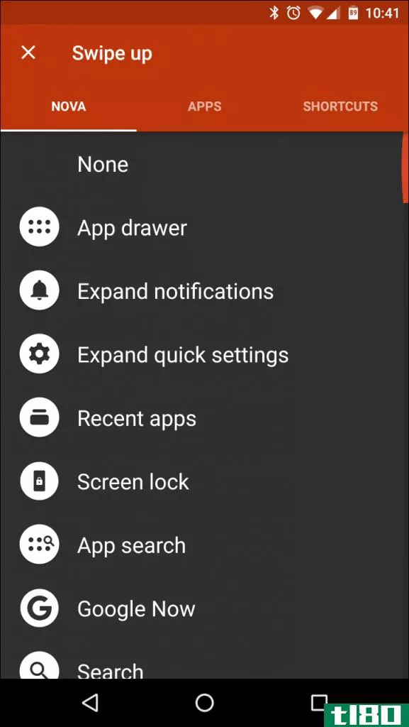 用nova launcher手势在android主屏幕上创建更多有用的快捷方式
