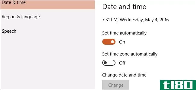 如何允许标准windows10用户更改时间和日期