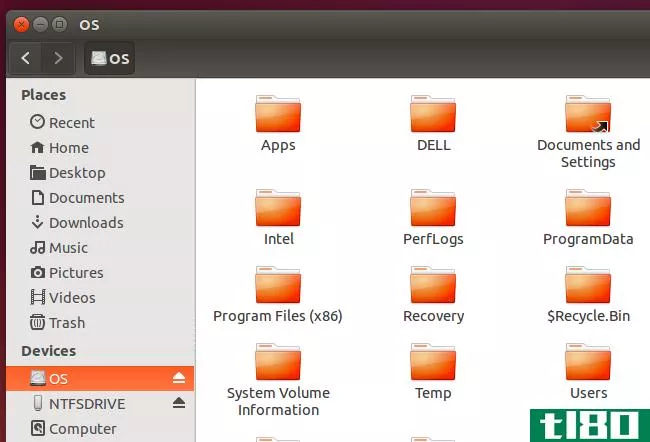 如何在linux上安装windows 10（或8）系统驱动器