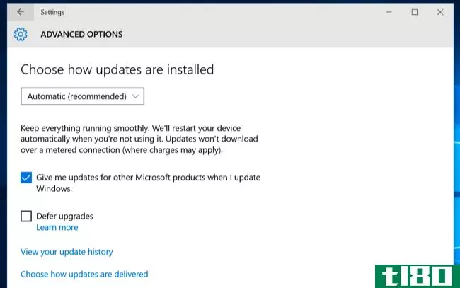 关于windows 10上的windows update，您需要了解的内容
