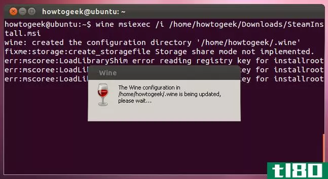 如何用wine在ubuntu上运行windows软件