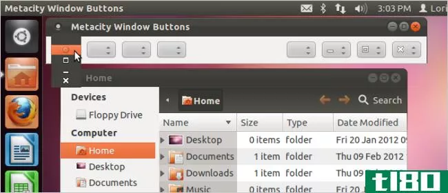 在Ubuntu11.10中将窗口按钮移回右边