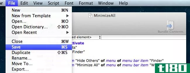 如何为mac os x创建最小化所有windows（win+m）热键