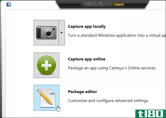 如何使用cameyo在windows8.1中创建应用程序的可移植版本