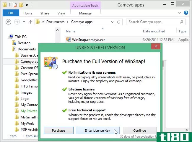 如何使用cameyo在windows8.1中创建应用程序的可移植版本