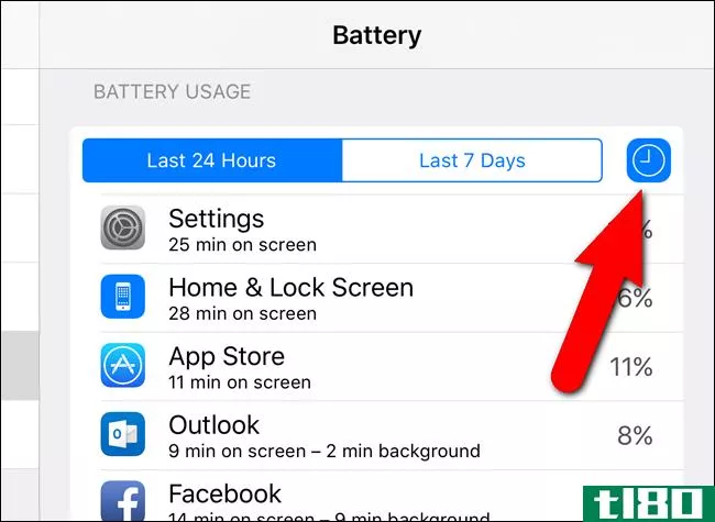 如何在iphone或ipad上查看哪些应用程序正在耗尽电池电量