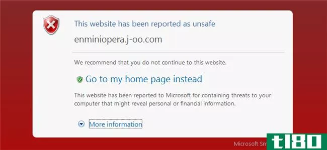 如何向internet explorer 9中的**artscreen筛选器报告恶意网站