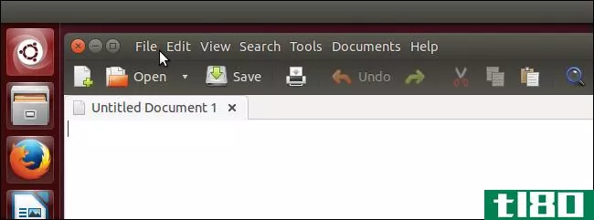 如何在ubuntu中启用本地菜单