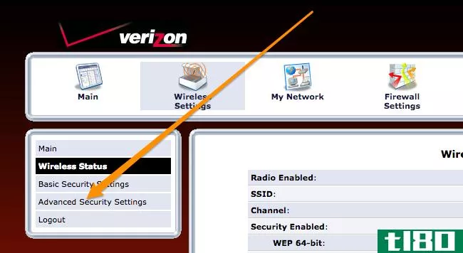 如何更改verizon fios路由器上的wi-fi网络密码