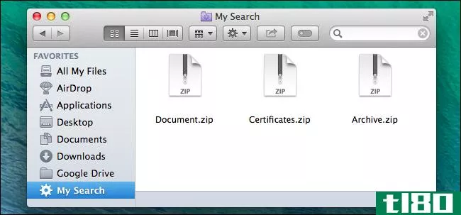 如何在windows、linux和mac os x上创建已保存的搜索文件夹