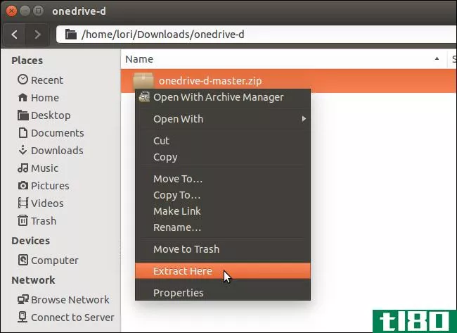 如何在ubuntu 14.04上与onedrive帐户同步文件