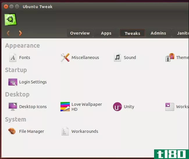 使用这些工具来更改从ubuntu和gnome中删除的设置