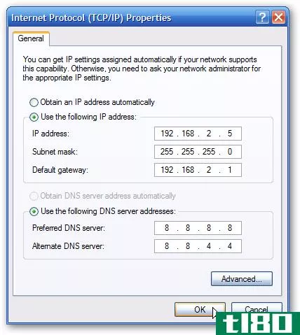 如何在Windows7、8、10、xp或vista中分配静态ip地址