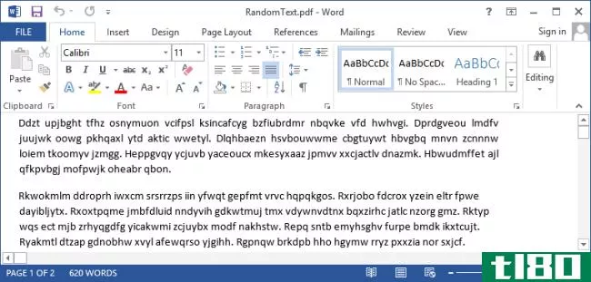 如何将pdf文件中的文本转换为可编辑的word 2013文档