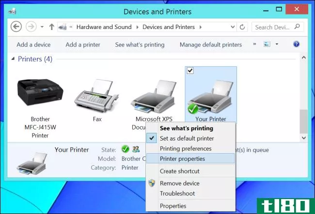 如何在网络上的windows、mac和linux PC之间共享打印机