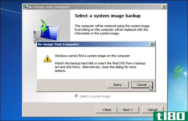 如何在计算机无法启动时使用windows installer光盘备份文件