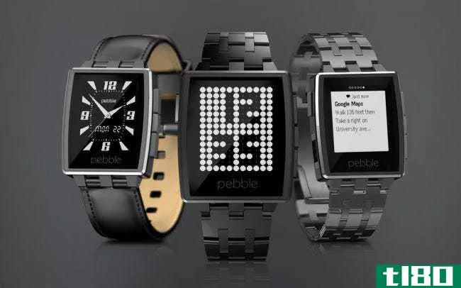 pebble智能手表推出了一款极具吸引力的钢制手表
