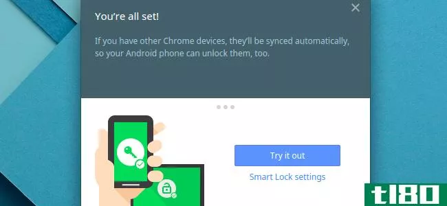 使用智能锁自动解锁你的chromebook与你的android手机
