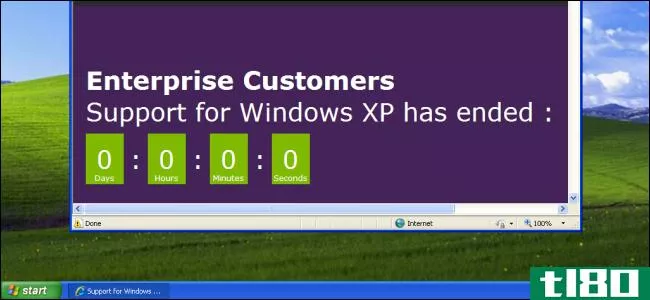 microsoft仍在为windows xp进行安全更新，但您不能拥有这些更新