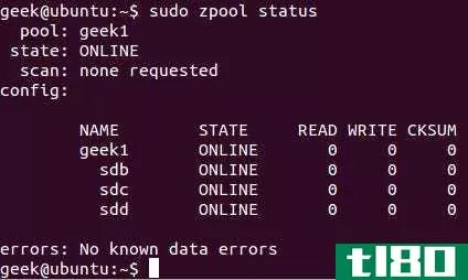 linux z文件系统（zfs）简介