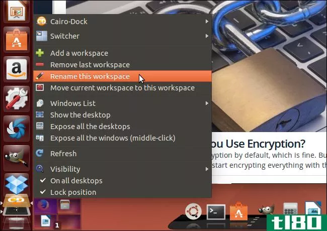 如何在ubuntu14.04中安装和使用macosx风格的桌面dock