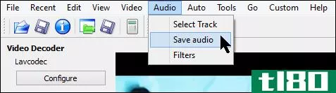如何使用avidemux从视频文件创建简单**