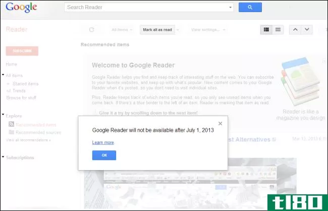 googlereader的关闭教会了我们关于web应用的知识