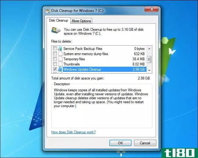 如何在Windows7或8上减小winsxs文件夹的大小