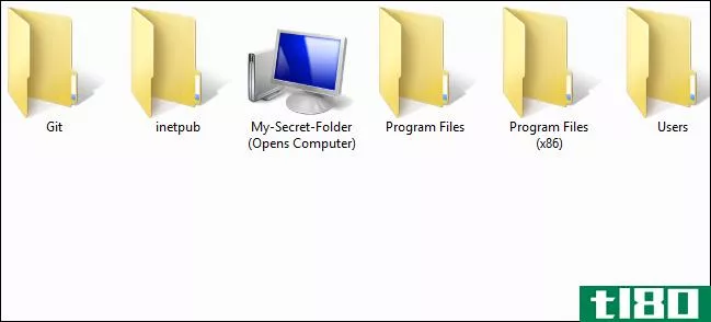 如何创建一个秘密伪装的文件夹没有额外的软件