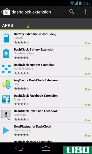 dashclock是android的锁屏小部件应该具备的功能