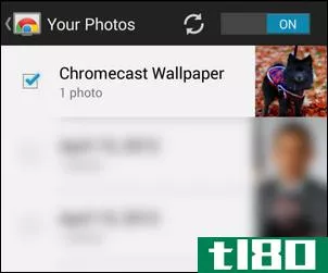 如何定制您的谷歌chromecast与个人壁纸等