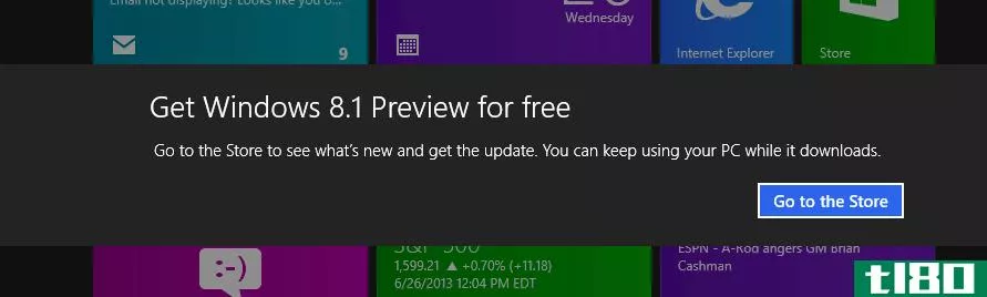 Windows8.1预览版发布：它的含义和获取方法