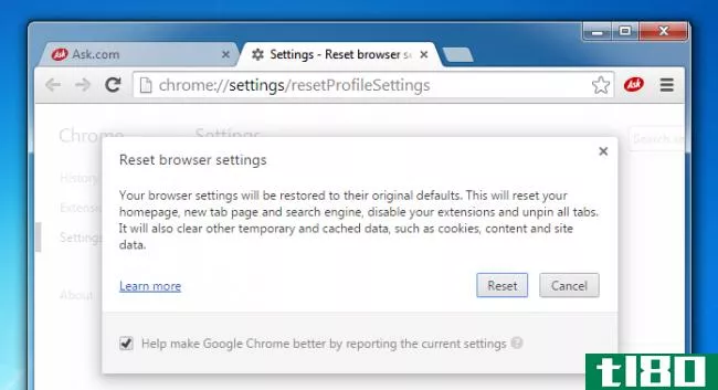 谷歌推出chrome软件删除和浏览器重置工具
