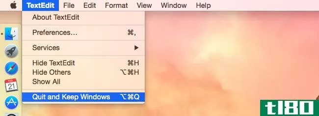 使用mac的选项键访问隐藏的选项和信息