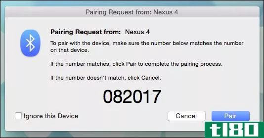 如何在OSX和android 5.0设备之间使用蓝牙文件传输