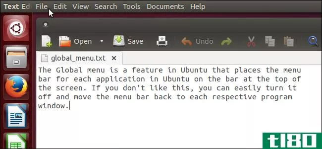 如何在ubuntu13.10中禁用全局菜单