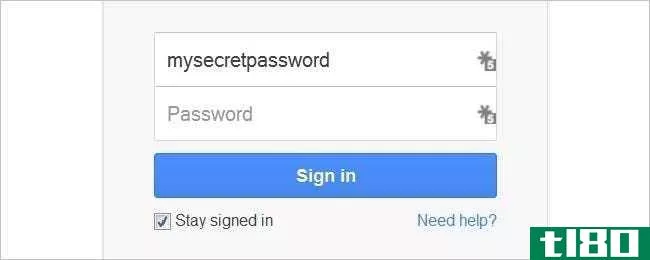 如果在用户名字段中提交密码，会带来什么安全隐患？
