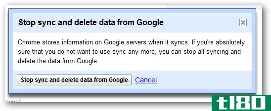 快速提示：如何删除你的谷歌浏览器同步数据