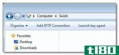 如何将远程sftp目录集成到windows资源管理器中