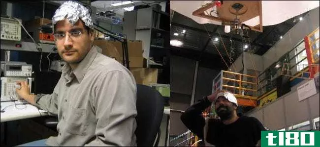 研究人员证明锡箔帽能提高对**信号的接受能力