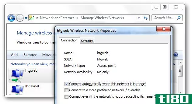 如何在Windows7中启用特定于用户的无线网络
