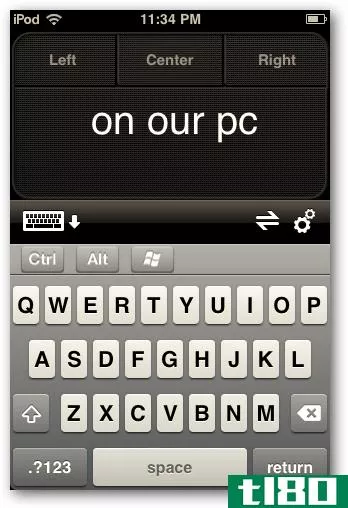 使用iphone或ipod touch远程控制pc