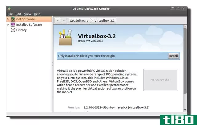 使用ubuntu在virtualbox中安装u**设备