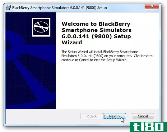 在你的电脑上试驾黑莓操作系统