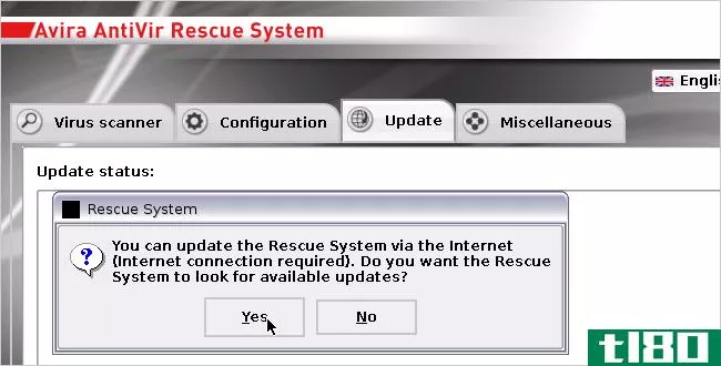 如何使用avira rescue cd清理受感染的电脑