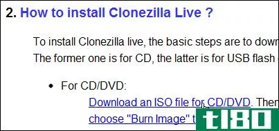 如何用clonezilla备份和恢复一个死掉或垂死的系统磁盘