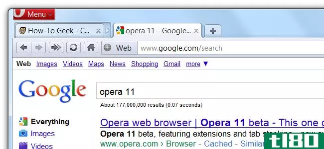 Opera11增加了标签堆叠、扩展等功能[截图教程]
