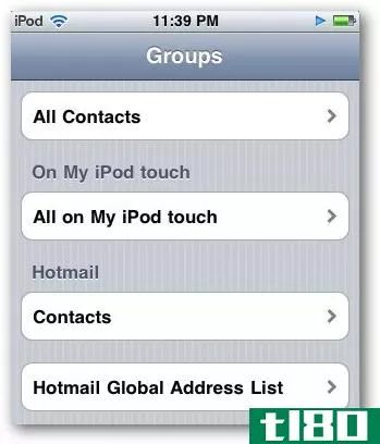 使用exchange activesync将hotmail与iphone或ipod touch同步
